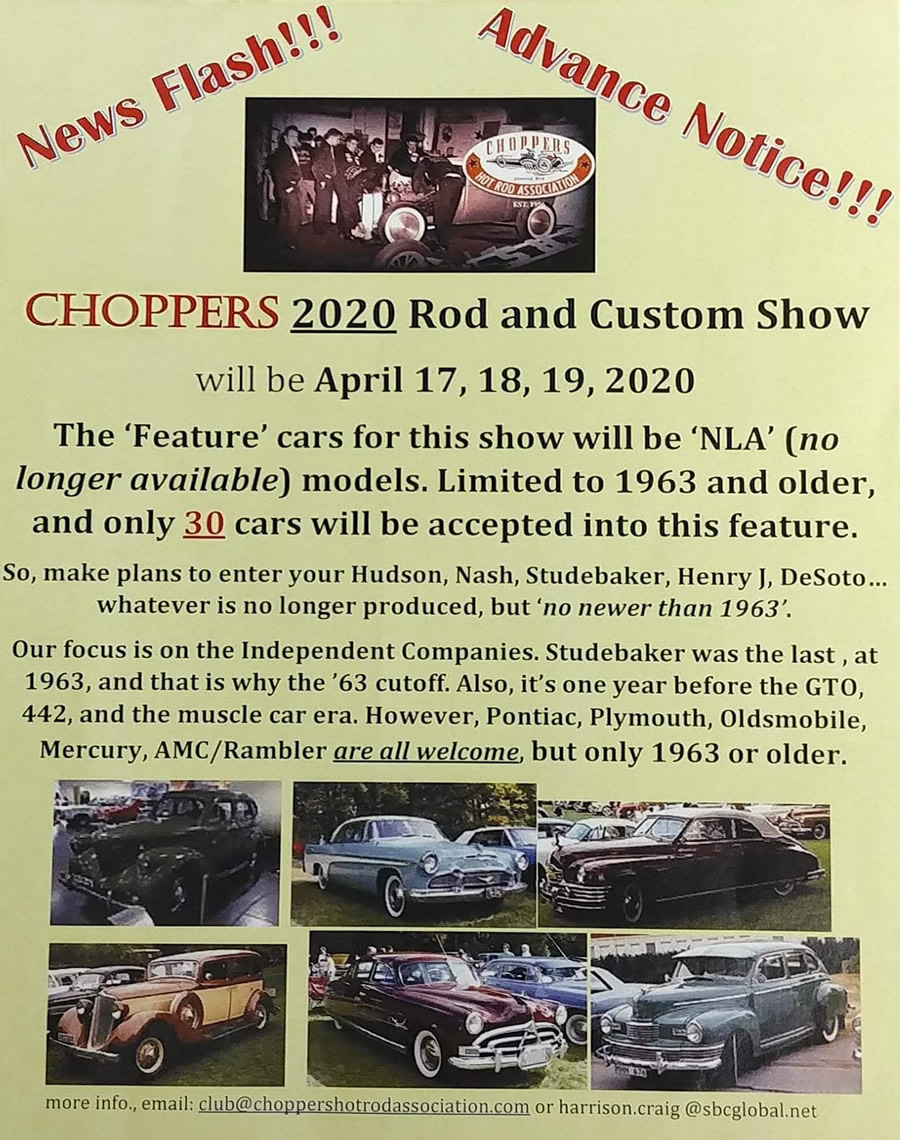 Choppers Hot Rod Association
